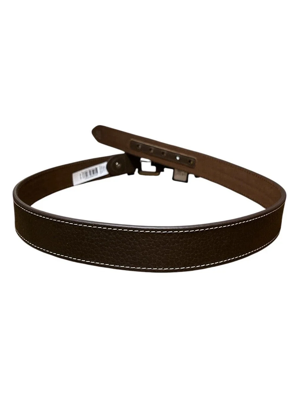 Ariat Genuine Leather Belt Size 38 Men’s Brown Buckle Western A1037202-38 New